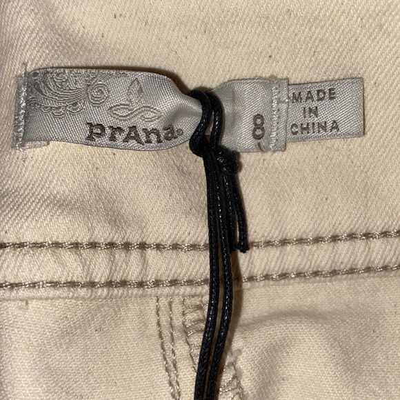 prAna NWT Size 8 Cream Broadway Organic Cotton Casual Pencil Skirt 3088 - Picture 7 of 13